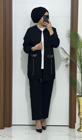 CEP TAŞLI ŞIK İKİLİ TAKIM Ürün kodu:7150