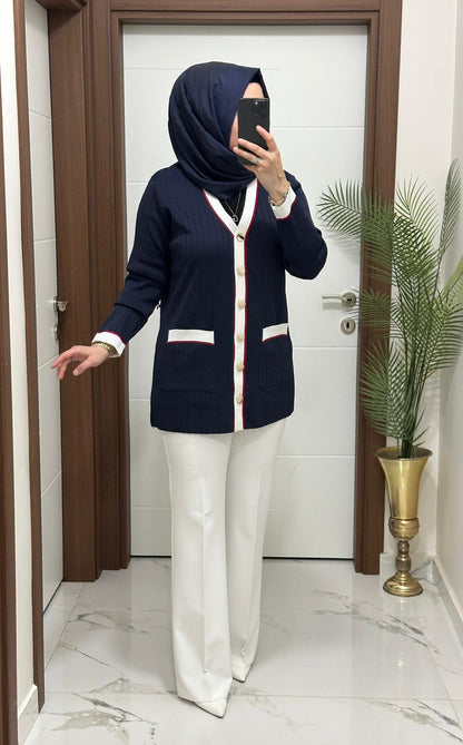 Yeni Sezon Merserize Hırka Stokta Ürün kodu:6161