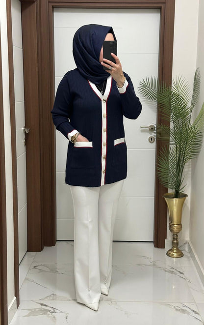 Yeni Sezon Merserize Hırka Stokta Ürün kodu:6161