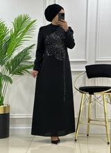 🖤EN SEVİLEN ŞIK ABİYE MODELİM BÜYÜK BEDEN SEÇENEKLERİ İLE STOKLARDA 🖤 Ürün kodu :5436