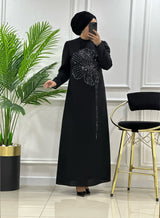 🖤EN SEVİLEN ŞIK ABİYE MODELİM BÜYÜK BEDEN SEÇENEKLERİ İLE STOKLARDA 🖤 Ürün kodu :5436